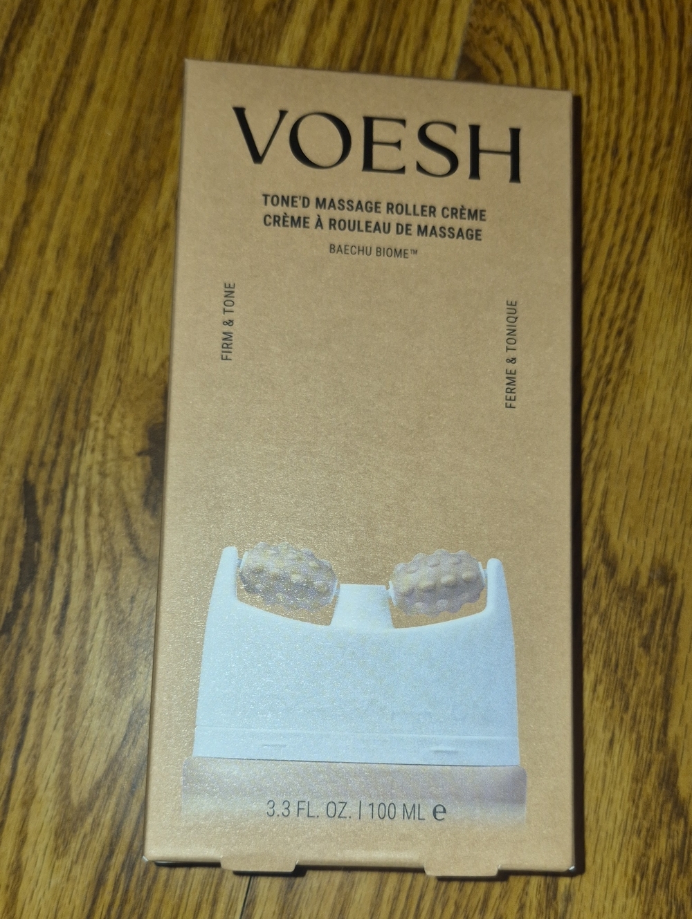 VOESH Tone'd Massage Roller Crème - Nwt